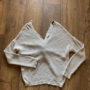 Twist Back Sweater